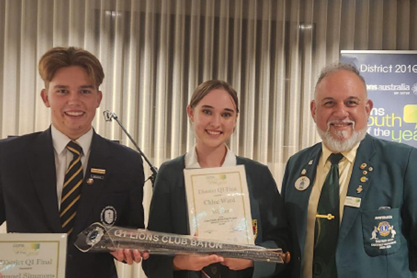 Chloe Ward to Represent Lions District Q1 in State Finals 2023