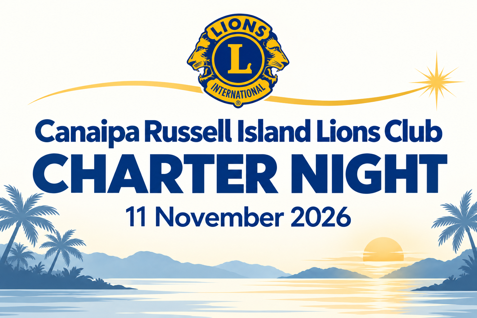 New Club Charter Event